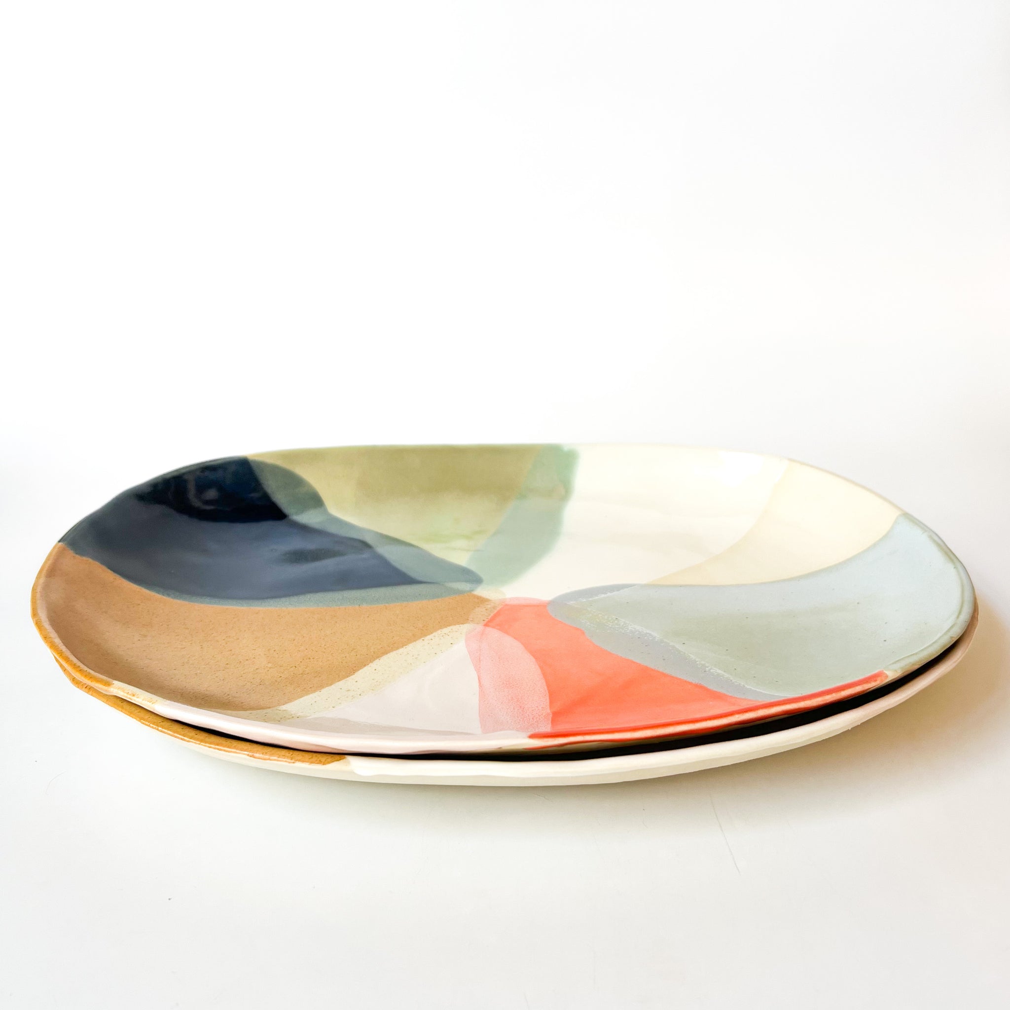 Splash Oval Platter
